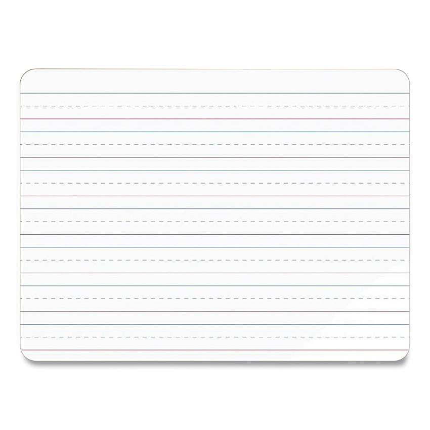 U Brands Double-Sided Dry Erase Lap Board, 12 x 9, White Surface, 10/Pack (UBR483U0001)