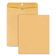 Universal Kraft Clasp Envelope, #105, Square Flap, Clasp/Gummed Closure, 11.5 x 14.5, Brown Kraft, 100/Pack (35263)