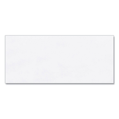 Universal Open-Side Business Envelope, #10, Commercial Flap, Diagonal Seam, Gummed Closure, 4.13 x 9.5, White, 500/Box (UNV35214)