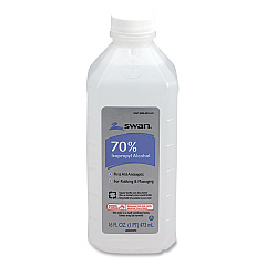 PhysiciansCare by First Aid Only First Aid Kit Rubbing Alcohol, Isopropyl Alcohol, 16 oz Bottle (FAOM313)