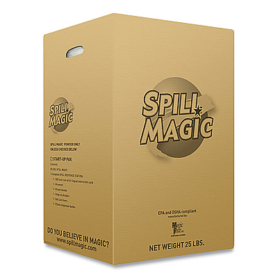 Spill Magic Sorbent, 25 lb Box (FAOSM103)