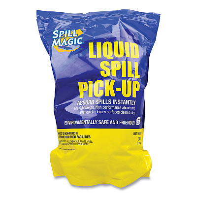 Spill Magic Sorbent, 4 qt, 3 lb Bag (FAOSM106)