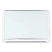 MasterVision Gold Ultra Magnetic Dry Erase Boards, 36 x 24, White Surface, White Aluminum Frame (BVCMVI030205)