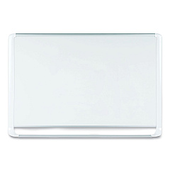 MasterVision Gold Ultra Magnetic Dry Erase Boards, 36 x 24, White Surface, White Aluminum Frame (BVCMVI030205)