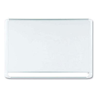 MasterVision Gold Ultra Magnetic Dry Erase Boards, 72 x 48, White Surface, White Aluminum Frame (BVCMVI270205)