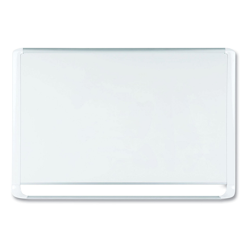 MasterVision Gold Ultra Magnetic Dry Erase Boards, 72 x 48, White Surface, White Aluminum Frame (BVCMVI270205)