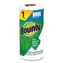 Bounty Select-a-Size Kitchen Roll Paper Towels, 2-Ply, 5.9 x 11, White, 74 Sheets/Roll (65517RL)