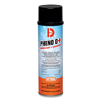 Big D Industries PHENO D+ Aerosol Disinfectant/Deodorizer, Citrus Scent, 16.5 oz Aerosol Spray Can, 12/Carton (BGD33700)