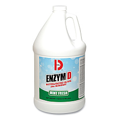 Big D Industries Enzym D Digester Deodorant, Mint, 1 gal, Bottle, 4/Carton (BGD1504)