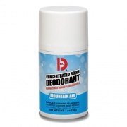 Big D Industries Metered Concentrated Room Deodorant, Mountain Air Scent, 7 oz Aerosol Spray, 12/Carton (463)