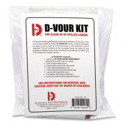 Big D Industries D'vour Clean-up Kit, Powder, All Inclusive Kit, 6/Carton (169)
