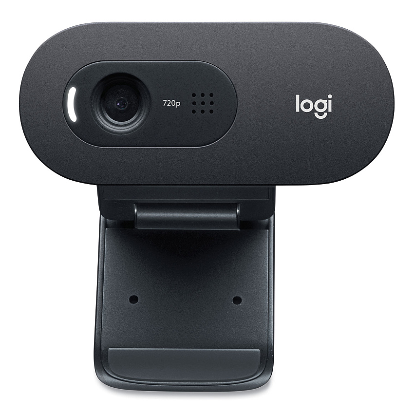 Logitech C505e HD Business Webcam, 1280 pixels x 720 pixels, Black (LOG960001385)