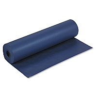 Pacon Spectra ArtKraft Duo-Finish Paper, 48 lb Text Weight, 36" x 1,000 ft, Dark Blue (PAC67181)