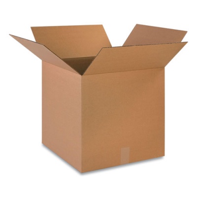 Coastwide Professional Fixed-Depth Shipping Boxes, Regular Slotted Container (RSC), 18" x 18" x 18", Brown Kraft, 20/Bundle (181818)