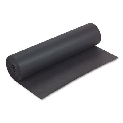 Pacon Spectra ArtKraft Duo-Finish Paper, 48 lb Text Weight, 36" x 1,000 ft, Black (PAC67301)