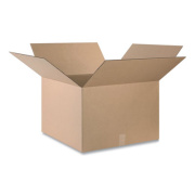 Coastwide Professional Fixed-Depth Shipping Boxes, 200 lb Mullen Rated, Regular Slotted Container (RSC), 24" x 24" x 16", Brown Kraft, 10/Bundle (60242416)