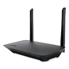 Linksys N600 Wireless Router, 5 Ports, Dual-Band 2.4 GHz/5 GHz (E25004B)