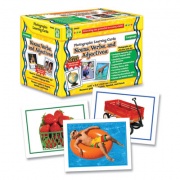 Carson-Dellosa Education PHOTOGRAPHIC LEARNING CARDS BOXED SET, NOUNS/VERBS/ADJECTIVES, GRADES K-5 (D44045)
