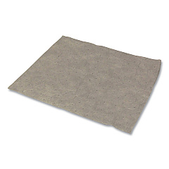 HOSPECO TASKBrand All Sorb Industrial Sorbent Pad, 0.22 gal, 15 x 18, 100/Pack (HOSASMABPGV)