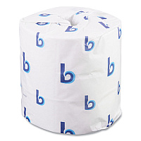 Boardwalk 2-Ply Toilet Tissue, Septic Safe, White, 4.5 x 4.5, 500 Sheets/Roll, 96 Rolls/Carton (BWK6155B)