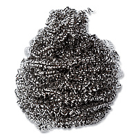 AmerCareRoyal Stainless Steel Sponge, Polybagged, 1.50 oz, Gray, 12/Pack, 12/Packs/Carton (RPPS730)