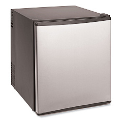 Avanti 1.7 Cu.Ft Superconductor Compact Refrigerator, Black/Stainless Steel (AVASAR1702N3S)