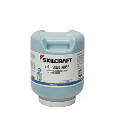 AbilityOne 7930016182179, SKILCRAFT Bio+ Dishwasher Rinse Additive, 5 lb Bottle, 2/Carton