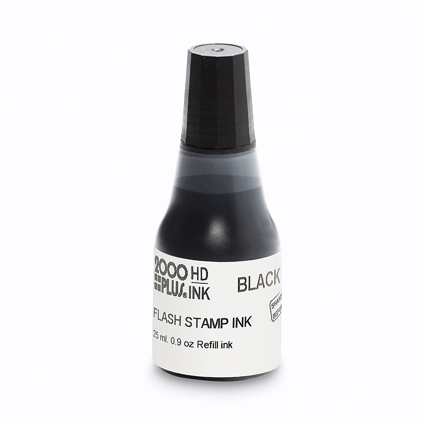 COSCO 2000PLUS Pre-Ink High Definition Refill Ink, 0.9 oz. Bottle, Black (COS033957)
