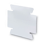 Smead Viewables Hanging Folder Tabs and Labels, Quick-Fold Tabs with Labels, 1/3-Cut, White, 3.5" Wide, 45/Pack (SMD64912)