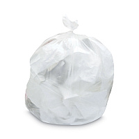 Heritage Mineral-Reinforced High-Density Waste Can Liners, 33 gal, 22.1 mic, 33" x 46", Natural, 25 Bags/Roll, 10 Rolls/Carton (HERZ6646WNR01)