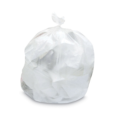 Heritage Mineral-Reinforced High-Density Waste Can Liners, 33 gal, 22.1 mic, 33" x 46", Natural, 25 Bags/Roll, 10 Rolls/Carton (HERZ6646WNR01)