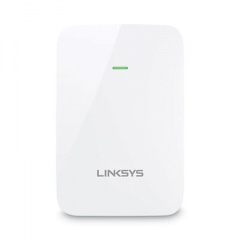 Linksys AC750 Dual-Band Wi-Fi Extender, 2.4 GHz/5 GHz (RE6250)