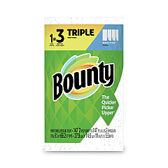 Bounty Select-a-Size Kitchen Roll Paper Towels, 2-Ply, White, 5.9 x 11, 147 Sheets/Roll, 12 Rolls/Carton (PGC66980)