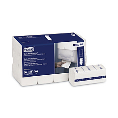 Tork PeakServe Continuous Hand Towel, 1-Ply, 7.91 x 8.85, White, 270 Wipes/Pack, 12 Packs/Carton (TRK105066)