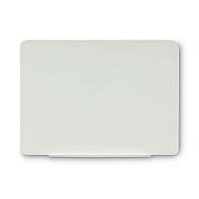 MasterVision Magnetic Glass Dry Erase Board, 36 x 24, Opaque White Surface (BVCGL070101)