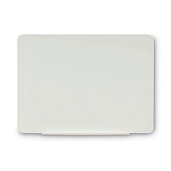 MasterVision Magnetic Glass Dry Erase Board, 36 x 24, Opaque White Surface (BVCGL070101)