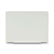 MasterVision Magnetic Glass Dry Erase Board, 60 x 48, Opaque White Surface (BVCGL110101)