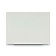 MasterVision Magnetic Glass Dry Erase Board, 60 x 48, Opaque White Surface (BVCGL110101)