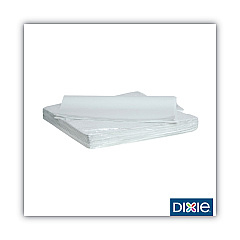 Dixie All-Purpose Food Wrap, Dry Wax Paper, 14 x 14, White, 1,000/Carton (DXEGRC1414)