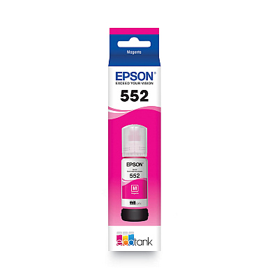 Epson T552320S (T552) Claria High-Yield Ink, 70 mL, Magenta