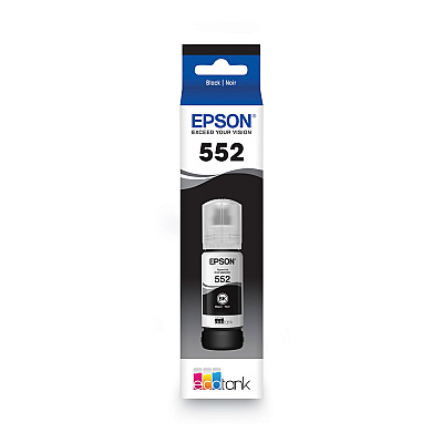 Epson T552020S (T552) Claria High-Yield Ink, 70 mL, Black