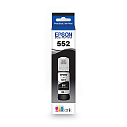 Epson T552120S (T552) Claria High-Yield Ink, 70 mL, Photo Black