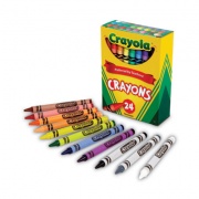 Crayola Classic Color Crayons, Tuck Box, 24 Colors (520024)