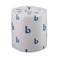 Boardwalk 2-Ply Toilet Tissue, Septic Safe, White, 156.25 ft Roll Length, 500 Sheets/Roll, 96 Rolls/Carton (BWK6150)