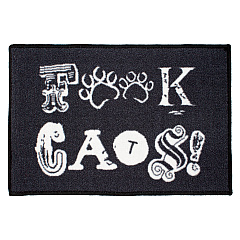 Pet Mat 16x24 F Cats Black, 1 Each (PM-16X24-FCATS)
