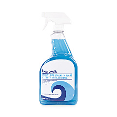 Boardwalk Industrial Strength Glass Cleaner with Ammonia, 32 oz Trigger Spray Bottle (BWK47112AEA)