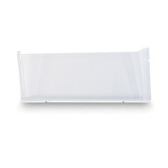deflecto Unbreakable DocuPocket Wall File, Legal Size, 17.5"  x 3" x 6.5", Clear (64301)