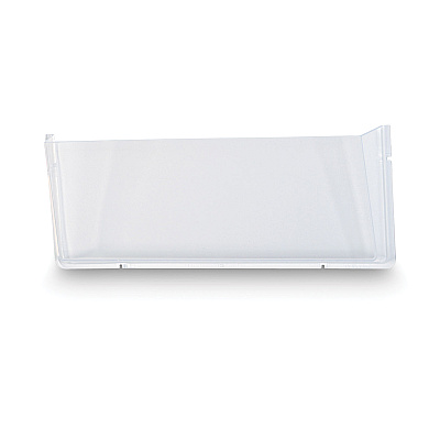 deflecto Unbreakable DocuPocket Wall File, Legal Size, 17.5"  x 3" x 6.5", Clear (DEF64301)