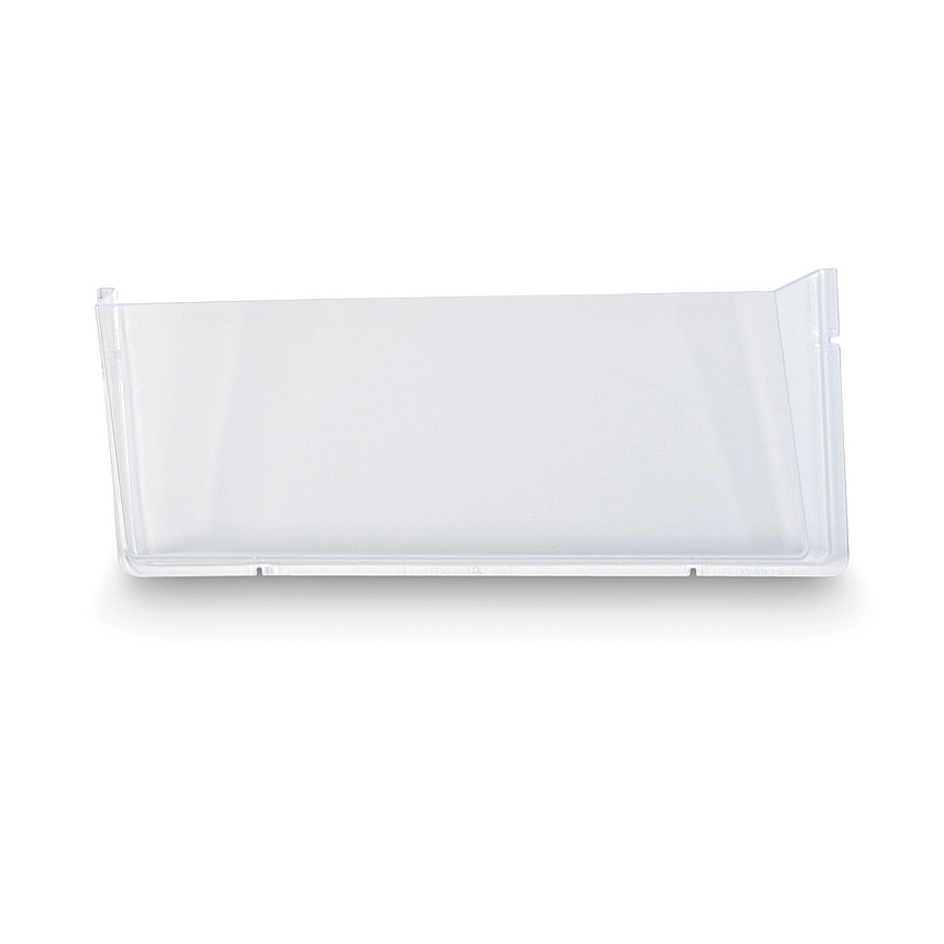 deflecto Unbreakable DocuPocket Wall File, Legal Size, 17.5"  x 3" x 6.5", Clear (DEF64301)
