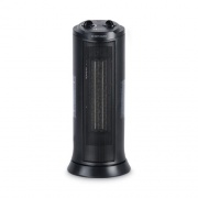 Alera Mini Tower Ceramic Heater, 1,500 W, 7.37 x 7.37 x 17.37, Black (HECT17)